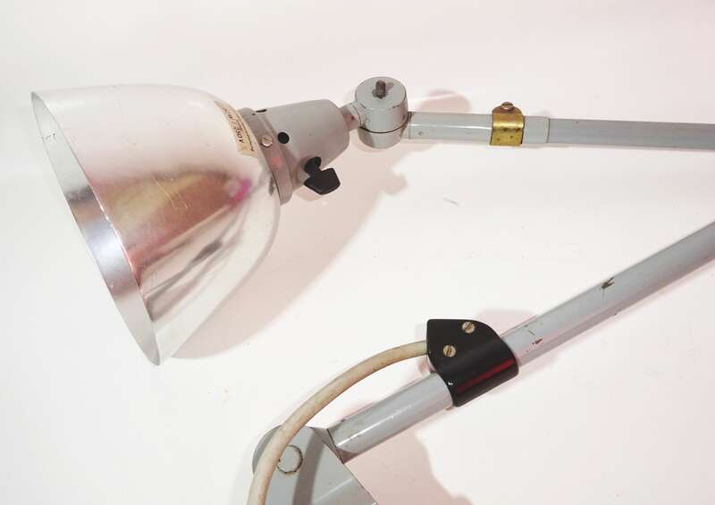 Kahla Midgard Gelenklampe Schreibtischlampe Werkstatt Leuchte Industrie Design