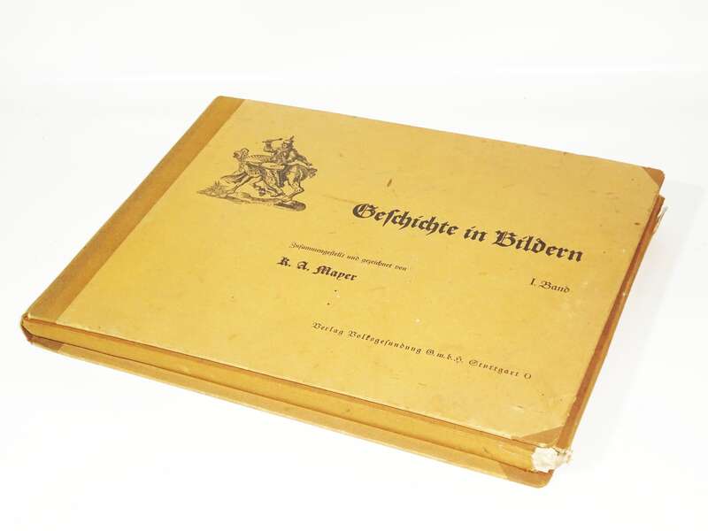 Geschichte in Bildern Band 1 2 3 Mayer Bildermappen
