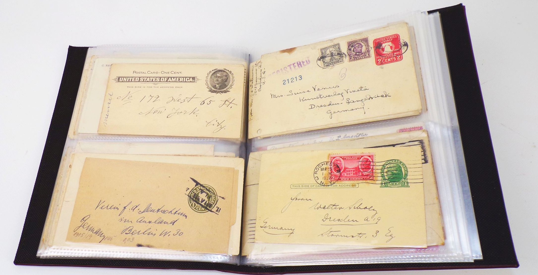 USA Briefmarken Konvolut Briefe