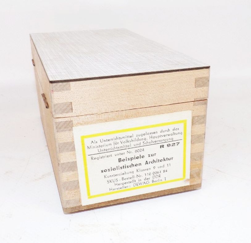 Dia Serie Beispiele sozialistischer Architektur R927 DDR Lehrmittel Studium 