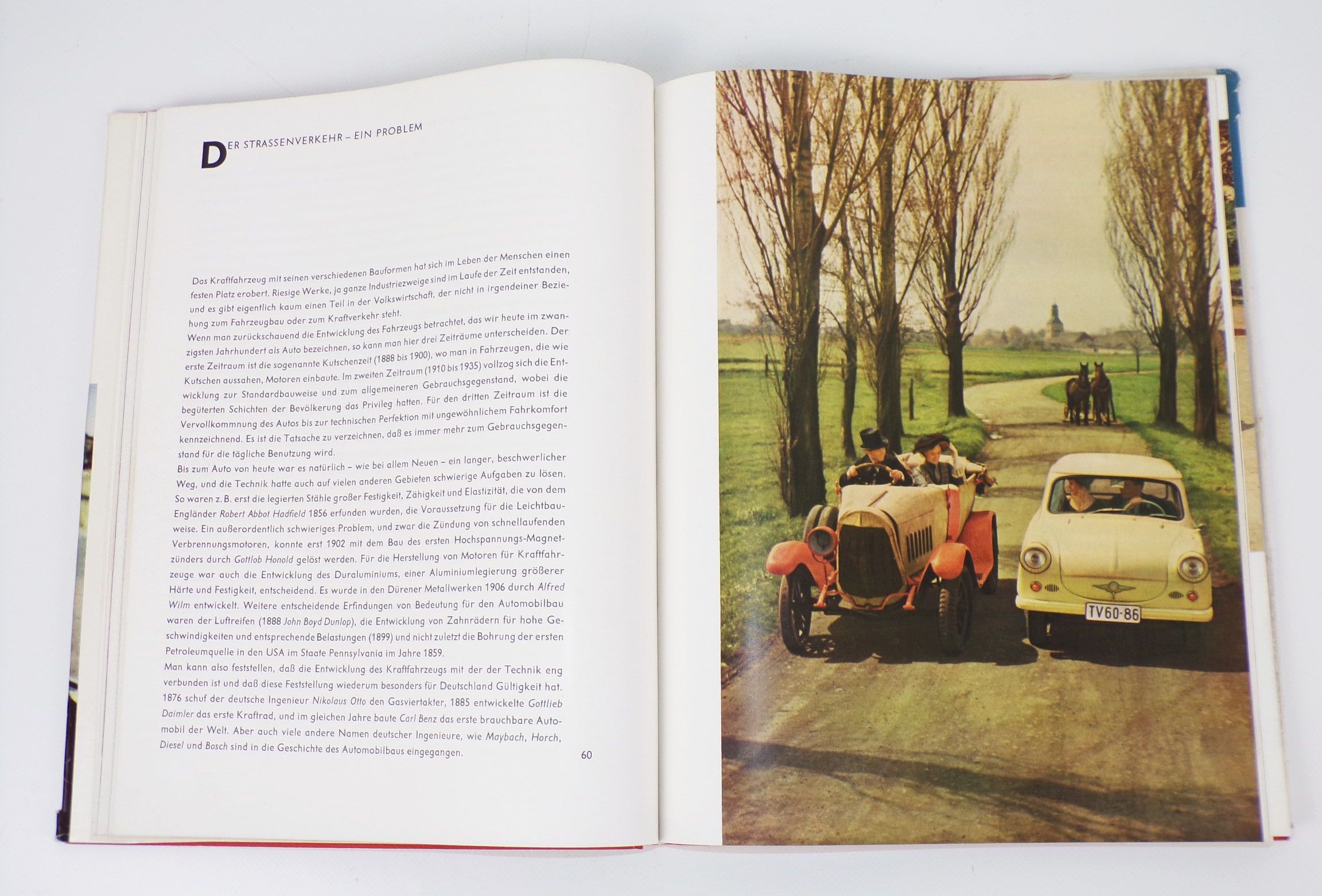 Kraftfahrzeuge auf unseren Strassen 1959 Heinz Gerlach Oldtimer Buch