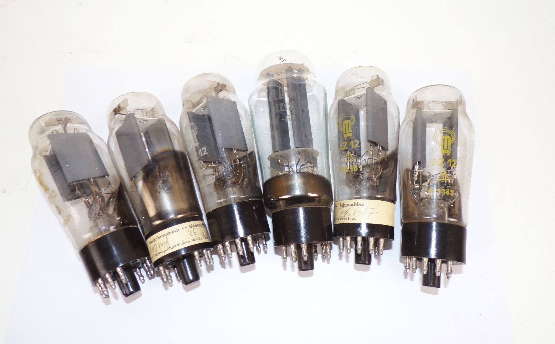 AZ12 Röhre Verstärker Empfänger Radio 6 Röhren tubes