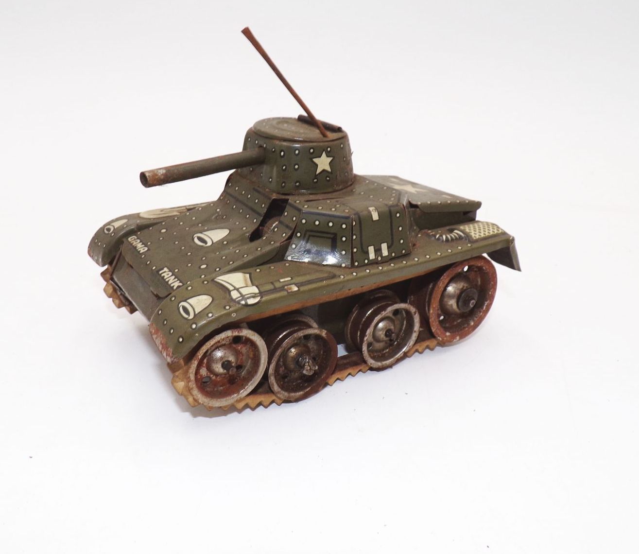 Alter Gama Panzer Blechspielzeug