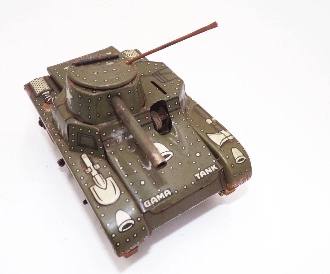 Alter Gama Panzer Blechspielzeug