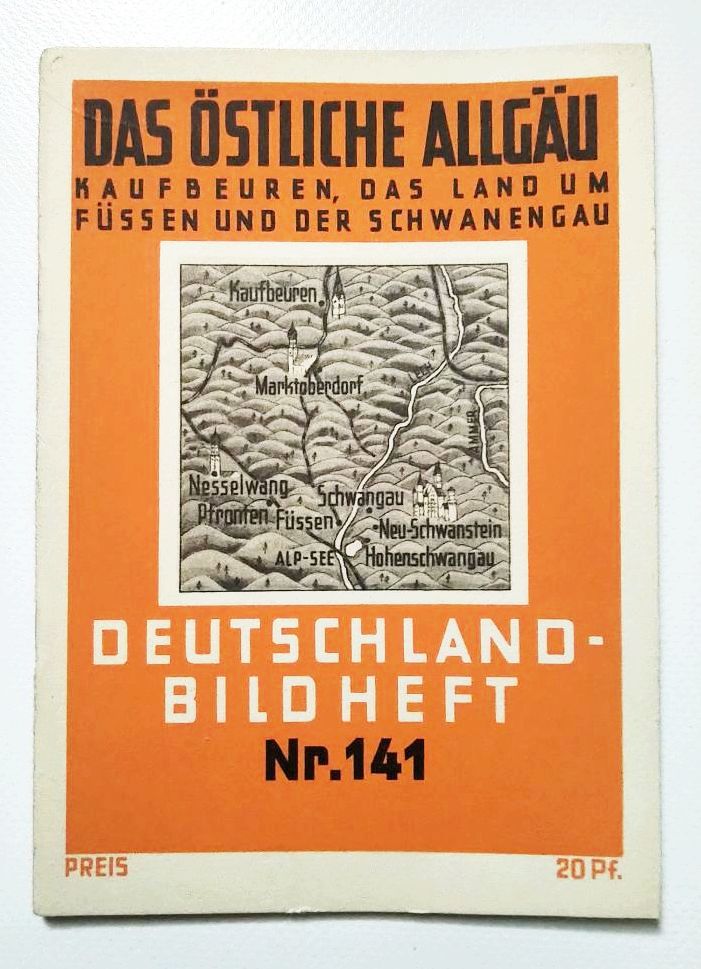 Deutschland Bild Heft Nr 141 Das östliche Allgäu Kaufbeuren Schwangau Deutschland Bild Heft Nr 141 Das östliche Allgäu Kaufbeuren Schwangau