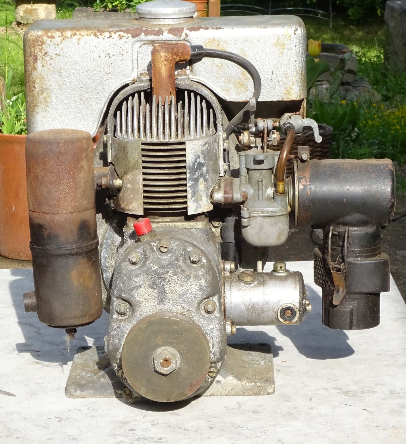 Barkas EL65 Stationärmotor Fliehkraftkupplung DDR Motor Barkas EL65 Stationärmotor Fliehkraftkupplung DDR Motor