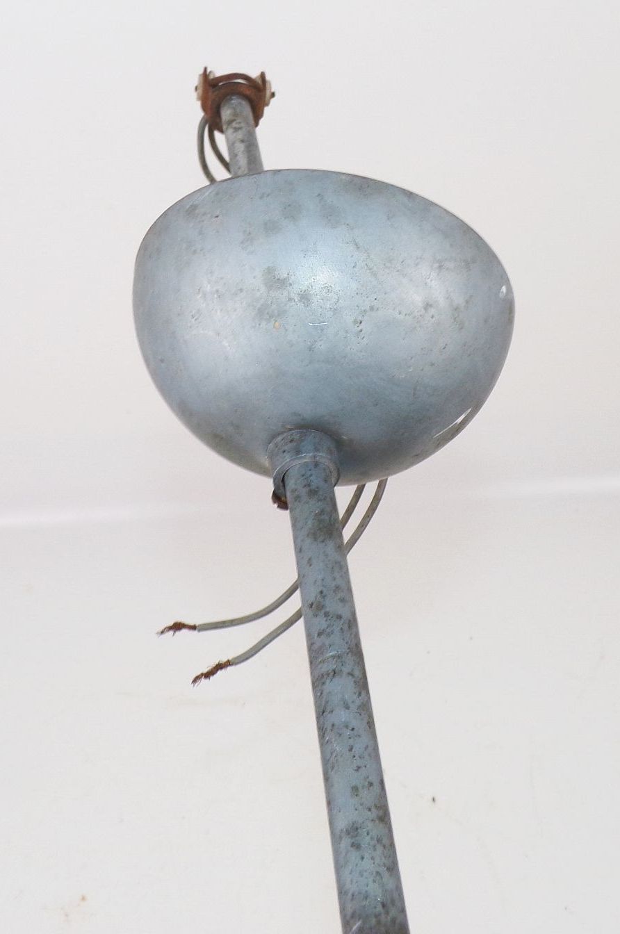 Alte Bauhaus Kugellampe Pendellampe Art Deco Vintage Leuchte 