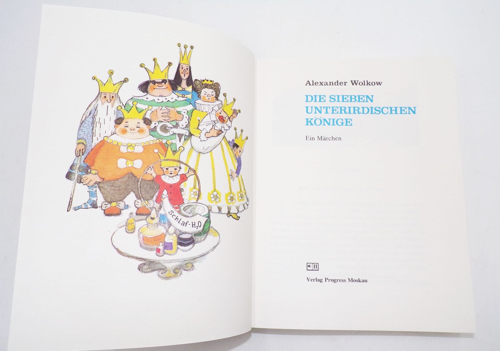 Alexander Wolkow Die sieben unterirdischen Könige 1982 Progress Moskau Alexander Wolkow Die sieben unterirdischen Könige 1982 Progress Moskau