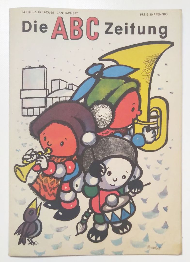 Die ABC Zeitung 1965 Nr 66 Januarheft Kinder Zeitschrift mit Beilage