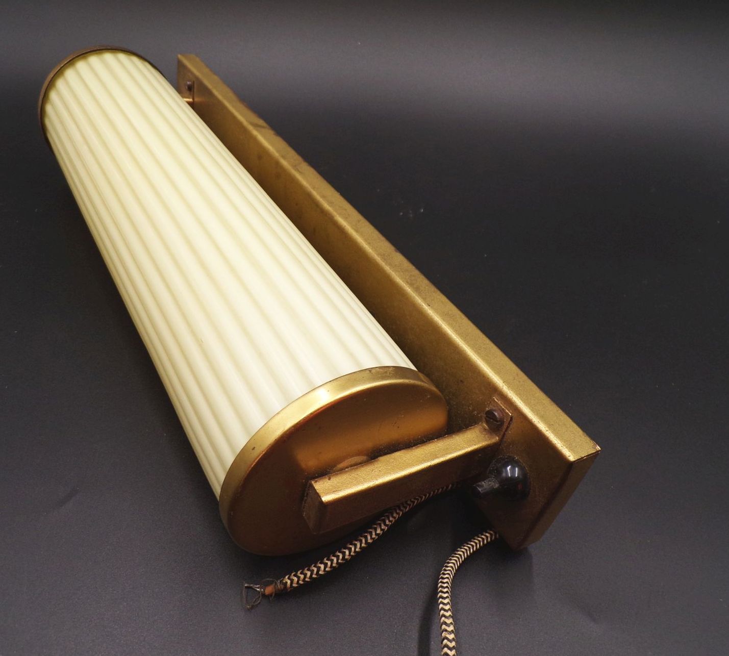 Alte Wandlampe Malecor Leuchte Bauhaus Art Deco Leuchte Leselampe