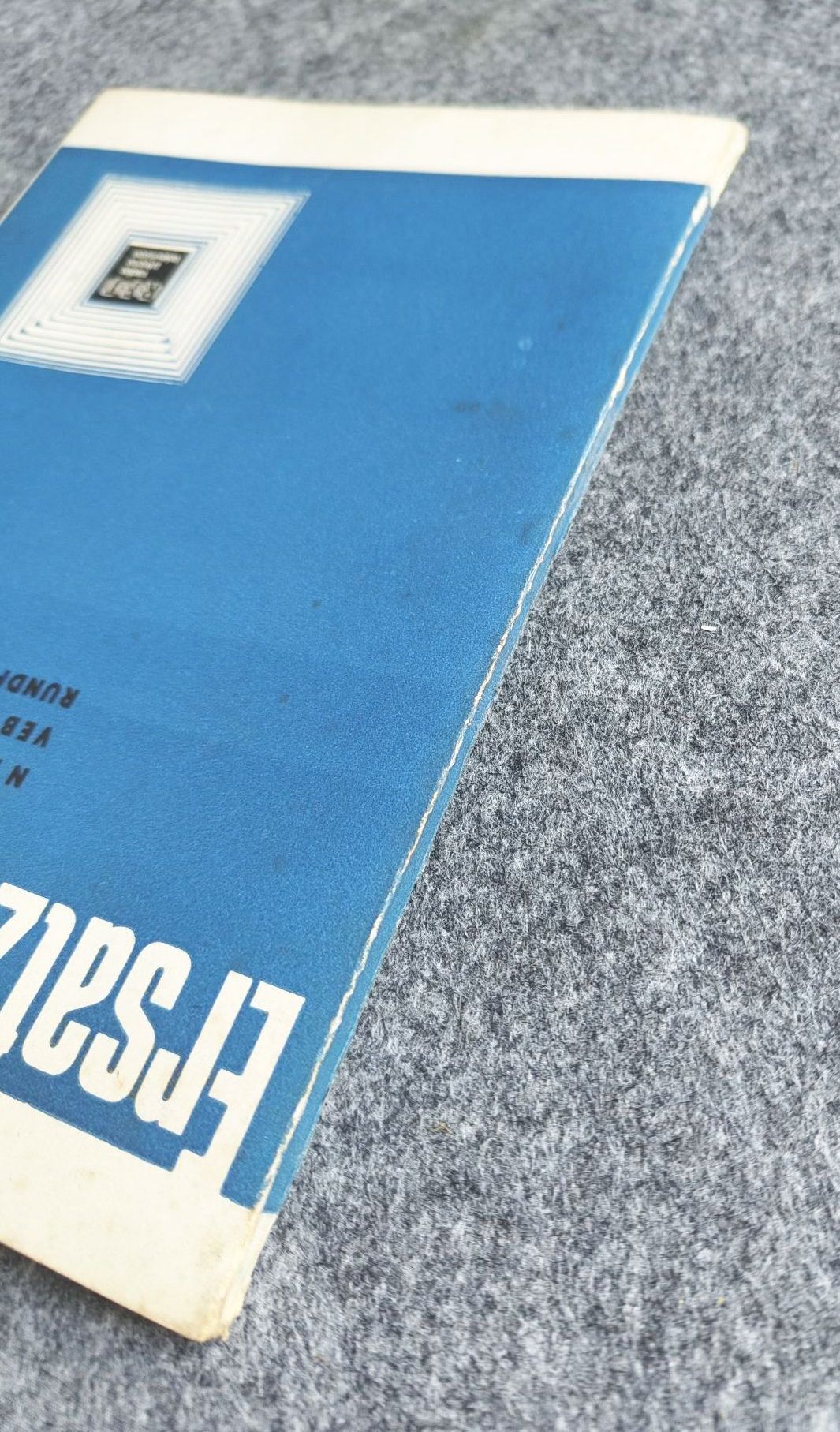 RFT Ersatzteilkatalog Nachtrag 1970 VEB Industrievertrieb Rundfunk und Fernsehen Katalog