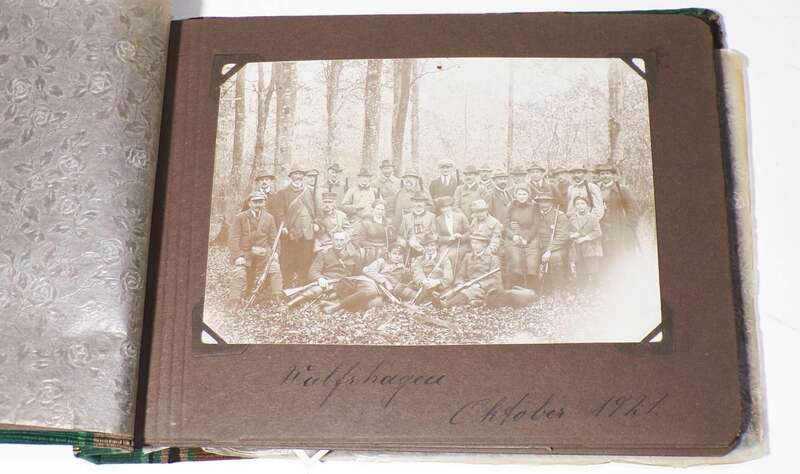 Altes Fotoalbum Jagd Wulfshafen Rookhorst Warnemünde Strandfotos ab 1921