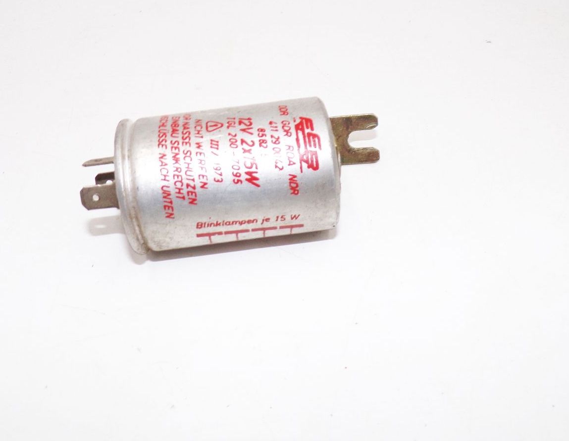 Fer Blinkgeber 12 Volt 2 x 15 W DDR Fer Blinkgeber 12 Volt 2 x 15 W DDR