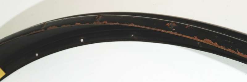 Mifa Schutzbleche Garnitur DT 26 schwarz liniert Modell 35351 DDR unbenutzt