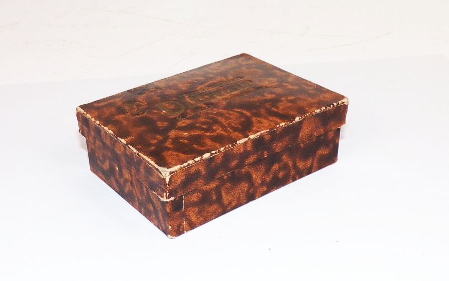 Altes Etui Zentra Uhren Dittmar Krefeld Uhrenetui Pappschachtel 