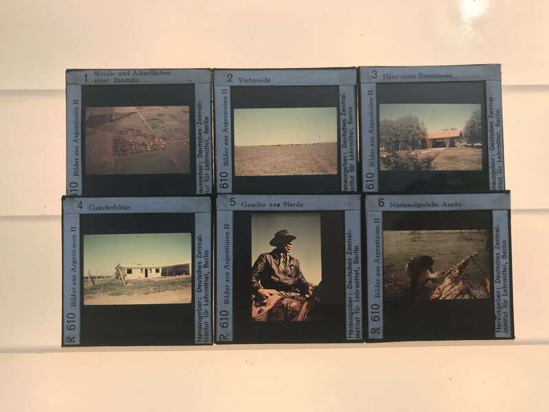 Foto Lehrmaterial Glasdias Länder Lehrmittel Sowjetunion DDR Deutschland Dias