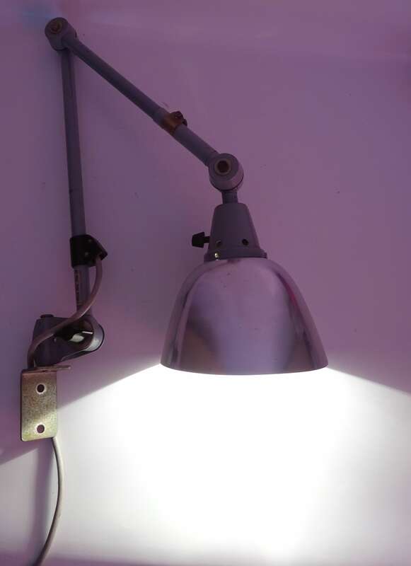 Kahla Midgard Gelenklampe Schreibtischlampe Werkstatt Leuchte Industrie Design