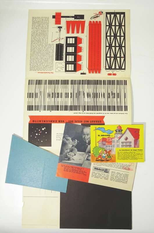 Frösi Umschlag 1959 Heft 7 Beilage DDR Kinderzeitung