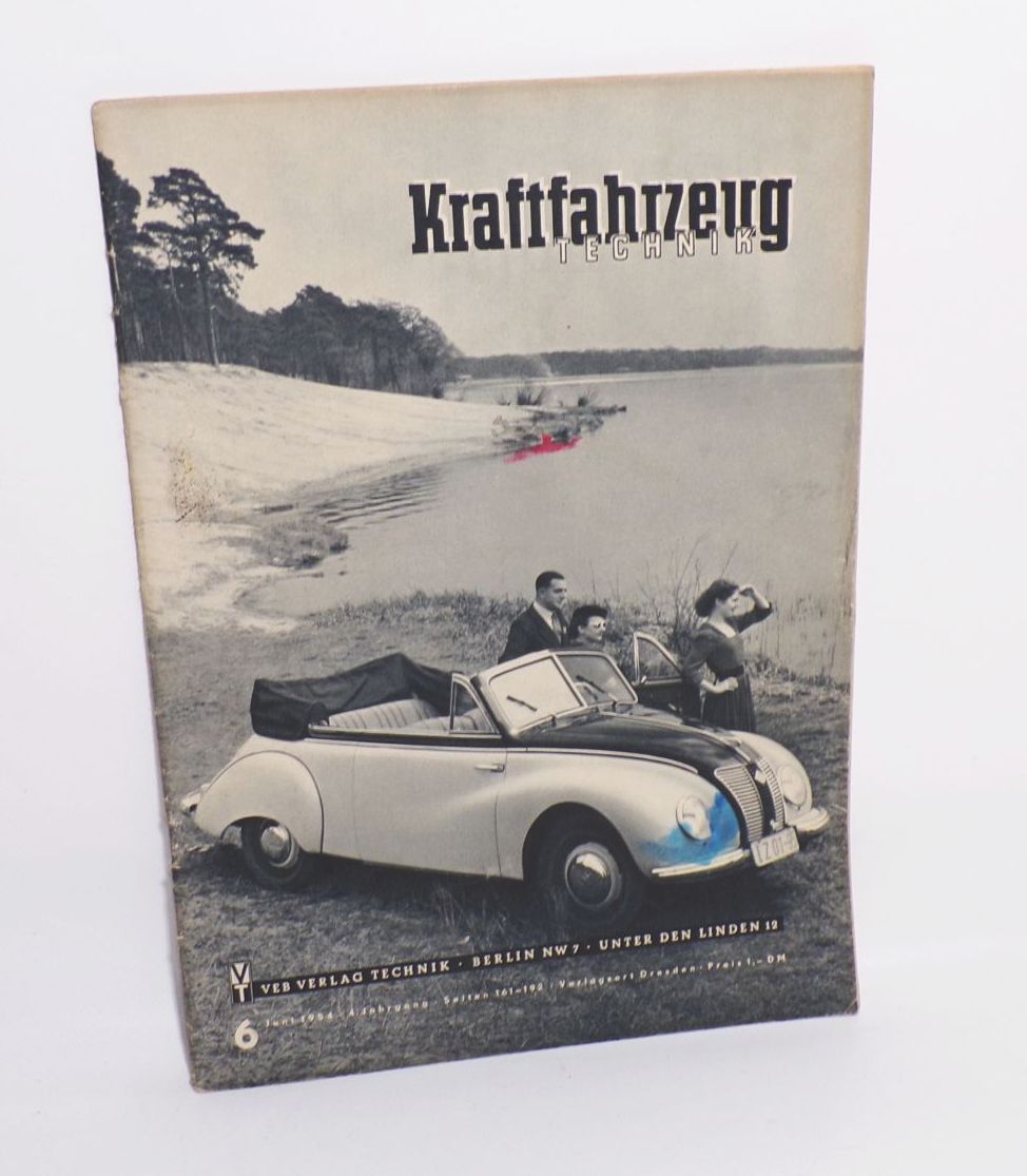 KFT Kraftfahrzeug Technik 1954 bis 1958 DDR Oldtimer Zeitschrift Auswahl