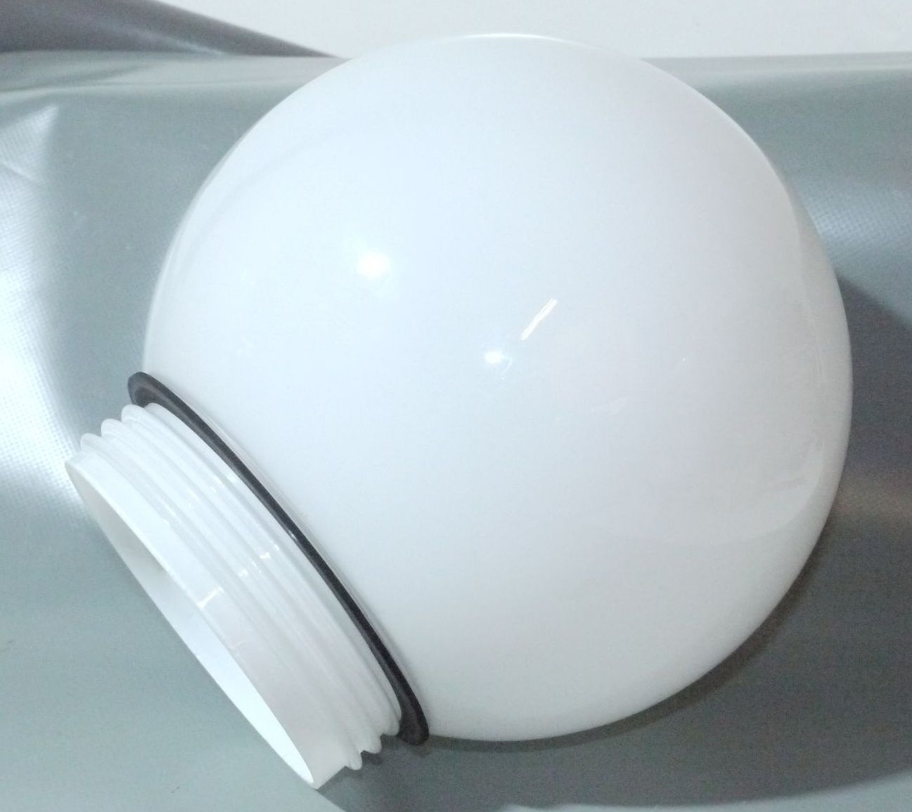 Kugel Lampenschirm Ersatzglas alte Lampe D 20 cm Ersatzteil Lampe