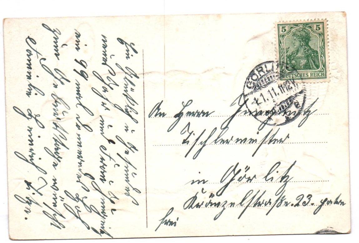 Präge Ak Zwerge Prosti Neujahr 1911