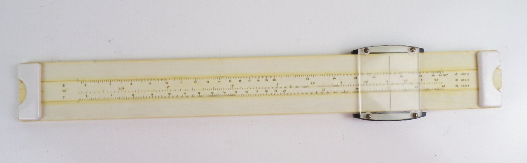 Meissner Rietz Rechenschieber Etui Anleitung 1969 DDR