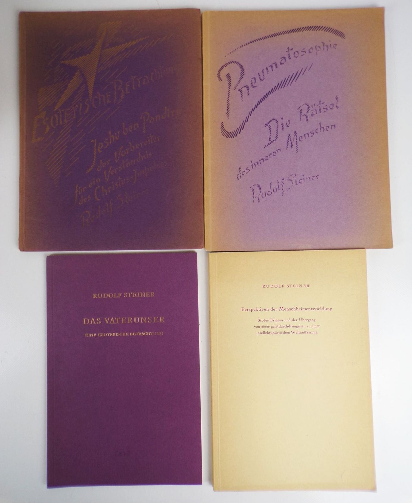 Rudolf Steiner Bücher Sammlung Okkult Hellsehen Spiritismus Rudolf Steiner Bücher Sammlung Okkult Hellsehen Spiritismus