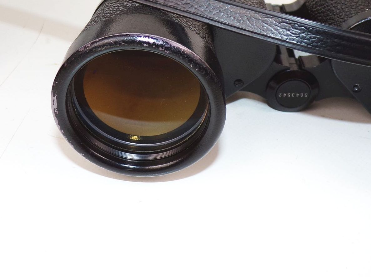Carl Zeiss Jena Dekaris 10x50 Q1 mit Tasche Feldstecher Fernglas 