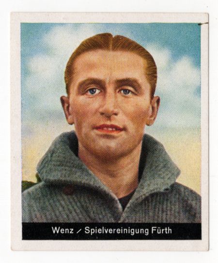 Hinein Sammelbild Wenz Spielvereinigung Fürth Fussball Bild Serie 