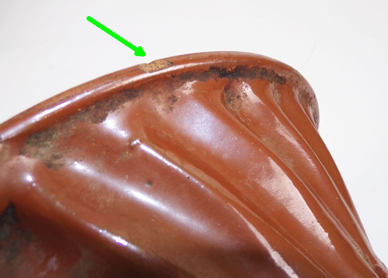 Alte Bachformen Keramik Gugelhupf Form Landhaus Deko 3 Stück