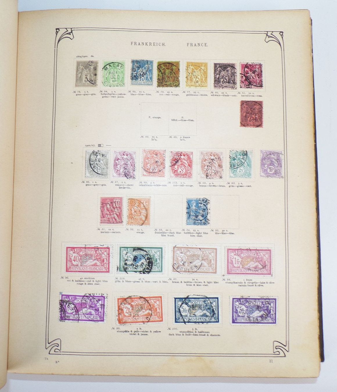 Schwaneberger Vordruck Alben Band 1 und 2 mit Briefmarken 