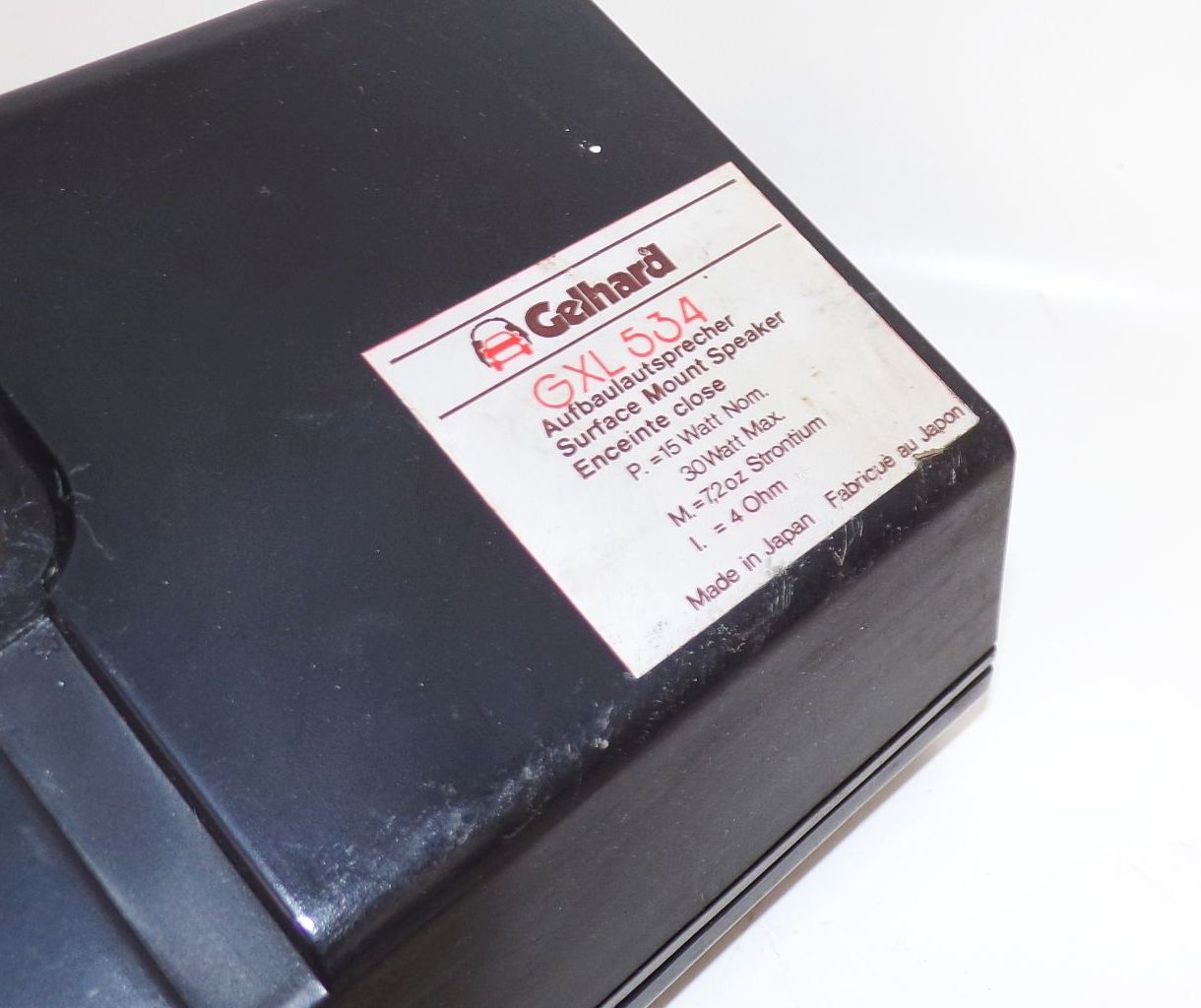 Gelhard GXR840 mit Lautsprecher vintage Autoradio 