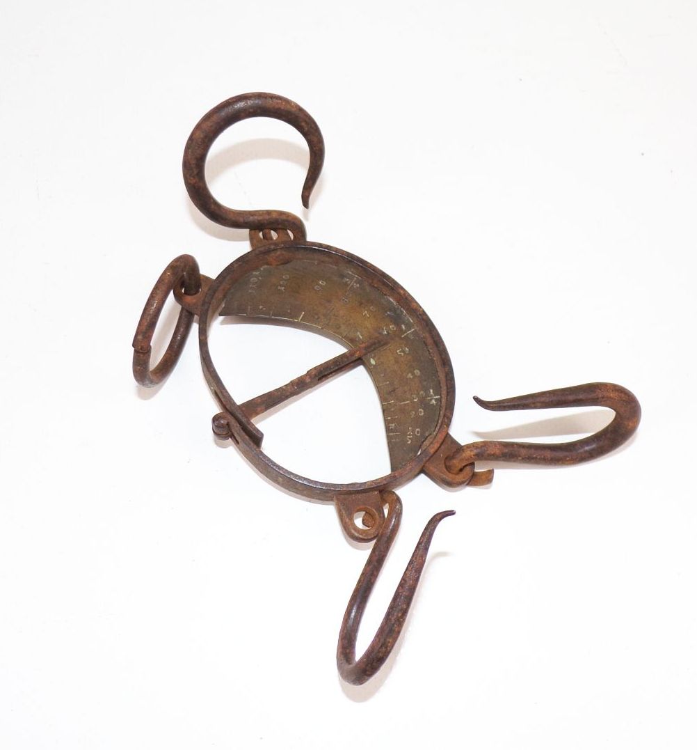 Alte Handwaagen Metall Waagen 4 Stück 