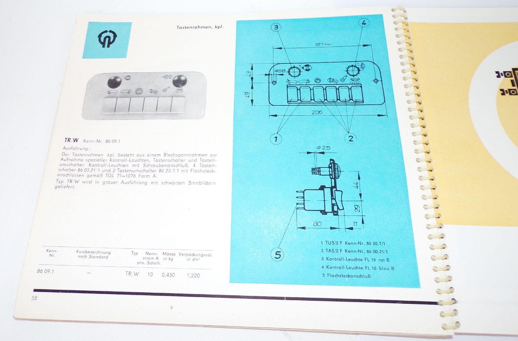 Ika Electrica Katalog 1965 Oldtimer Motorrad KFZ Auto DDR Cockpit Elektrik