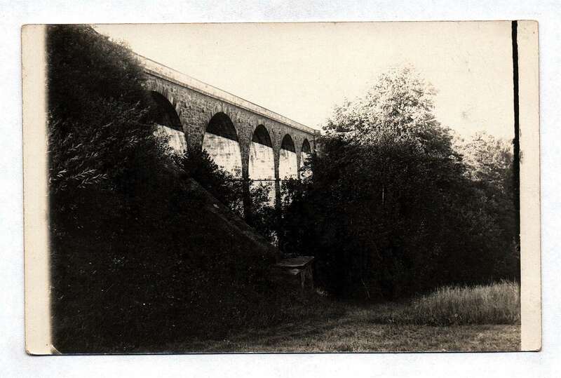 Foto Ak Postkarte Bild Viadukt