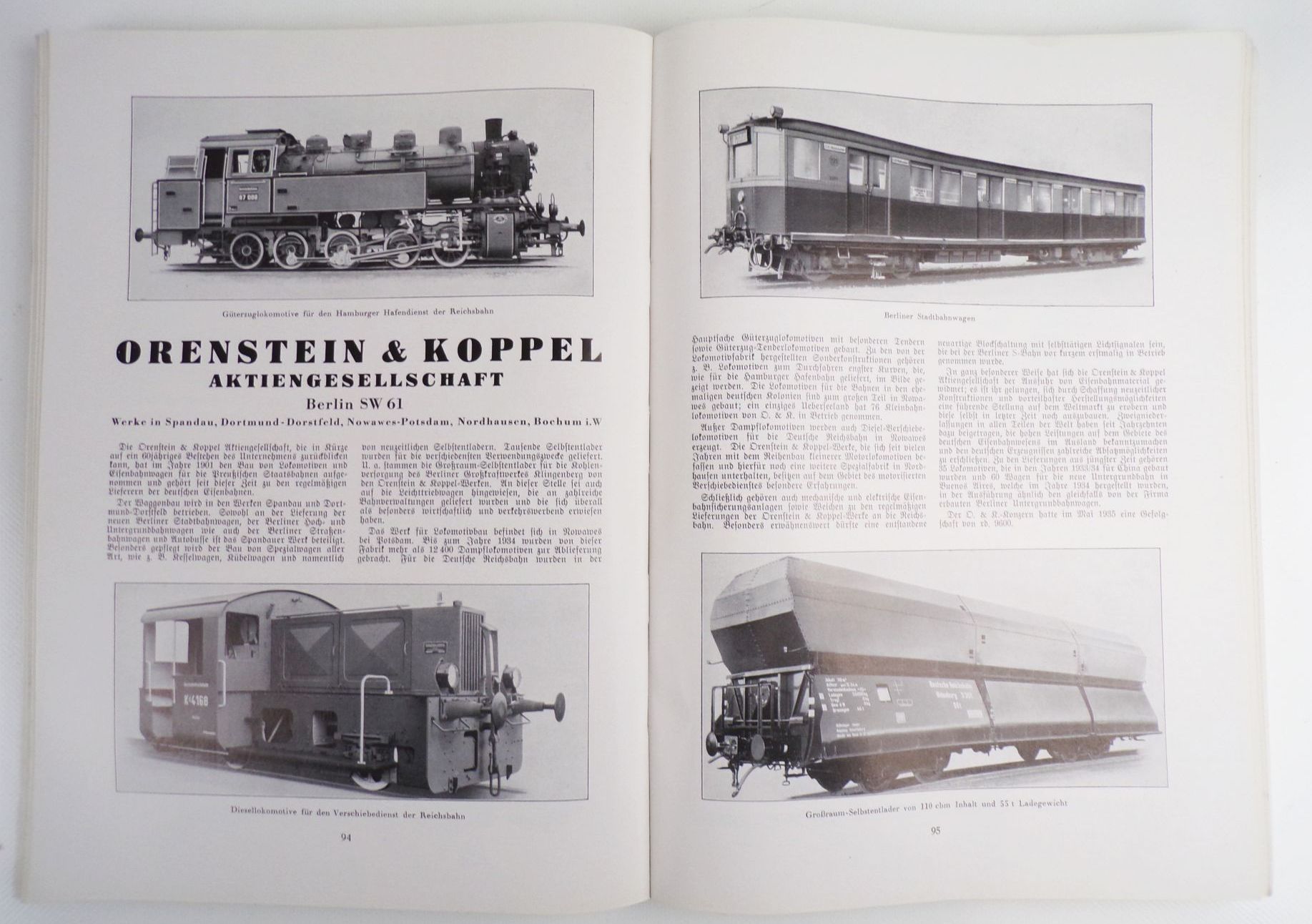 Die Reichsbahn Nachrichtenblatt Reichsautobahnen 1935 Sonderausgabe 