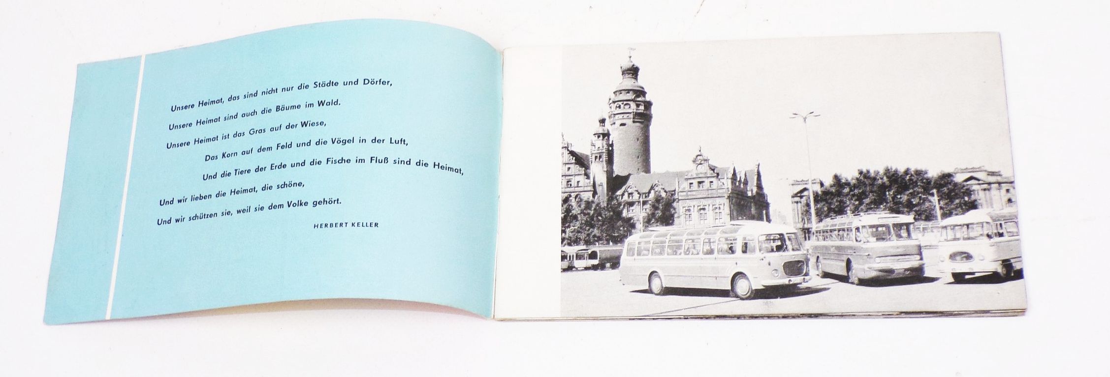 DDR Reisebüro Katalog Wochenend und Sonderfahrten DER Reise 1966