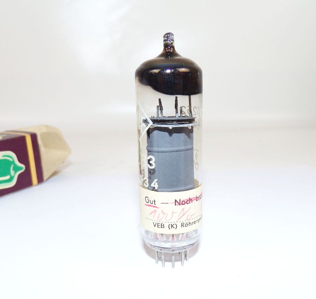 Alte RFT Röhre EL83 Verstärker Endstufe Radio tube NOS