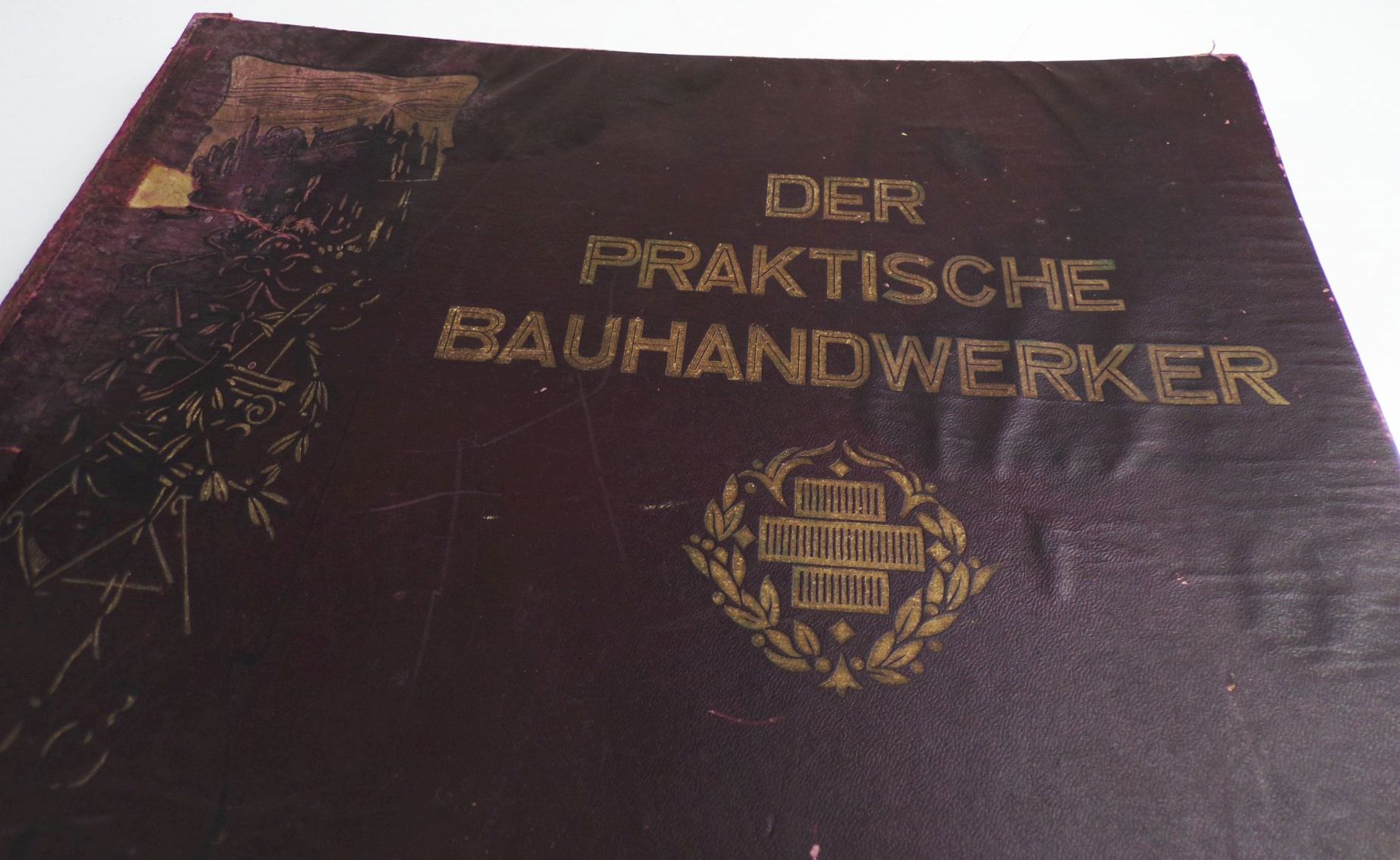Der praktische Bauhandwerker Hilfs und Lehrbuch Architekt Exner 