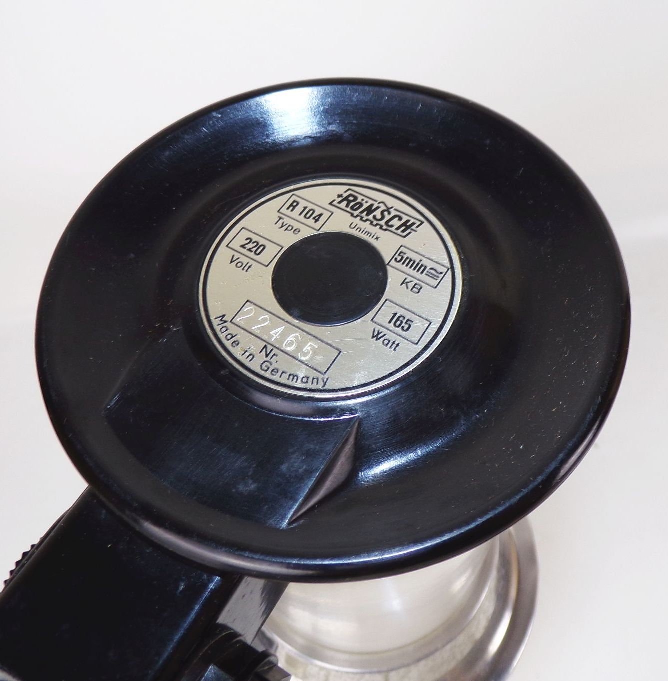 DDR Unimix 104 Rönsch Universal Küchengerät OVP 1959 Mixer 