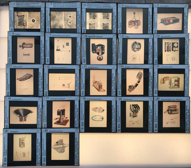 Foto Lehrmaterial Glasdias Länder Lehrmittel Sowjetunion DDR Deutschland Dias