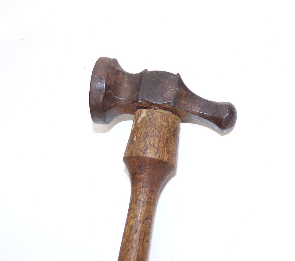 Alter Treibhammer Kugelhammer Karosserie Hammer Vintage Werkzeug