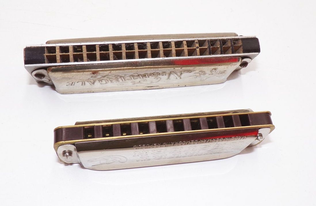 Alte Mundharmonika Hohner Vereins Harmonika Echo Nightingale Alte Mundharmonika Hohner Vereins Harmonika Echo Nightingale