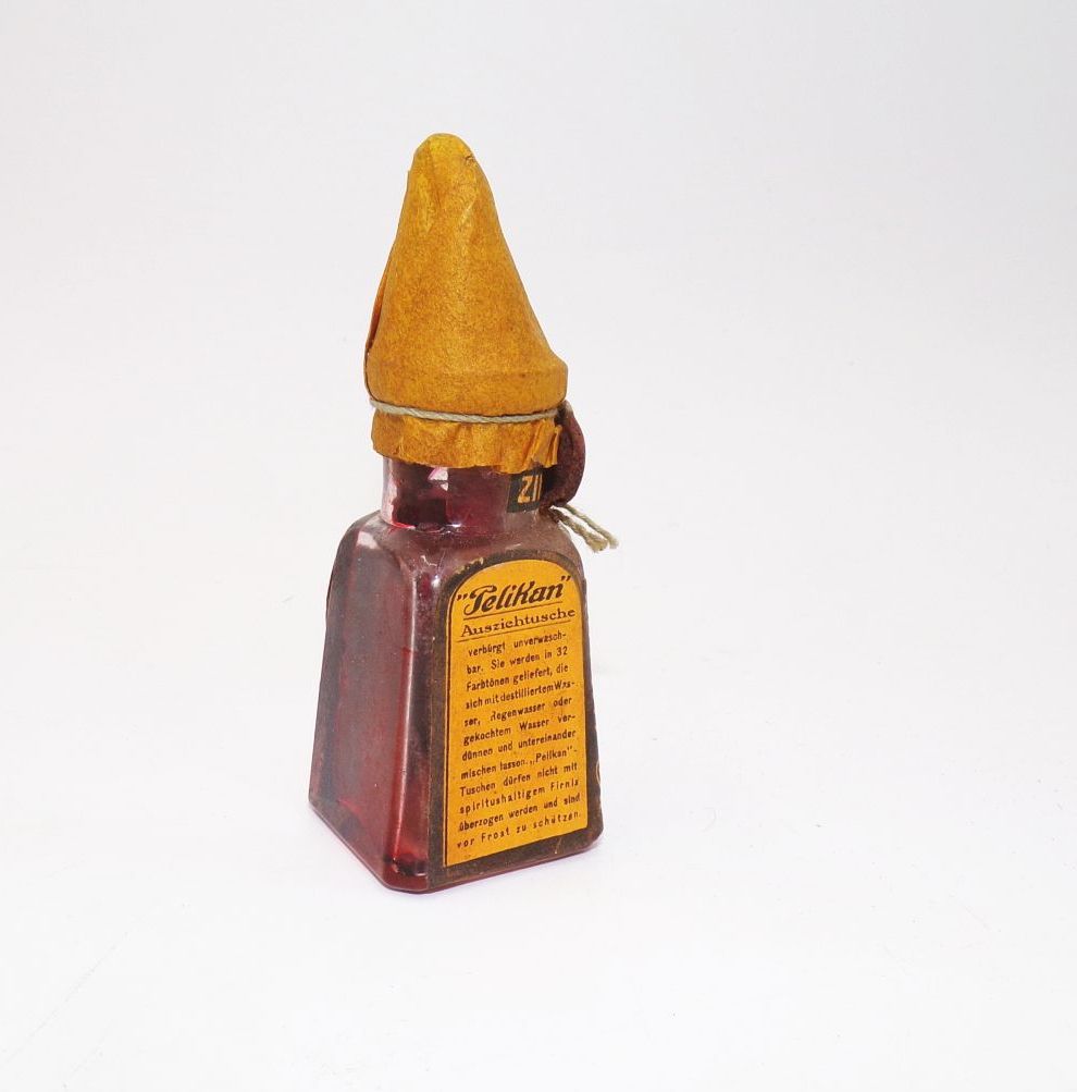 Altes Tintenfass Tintenflasche Pelikan Ausziehtusche Antik Altes Tintenfass Tintenflasche Pelikan Ausziehtusche Antik