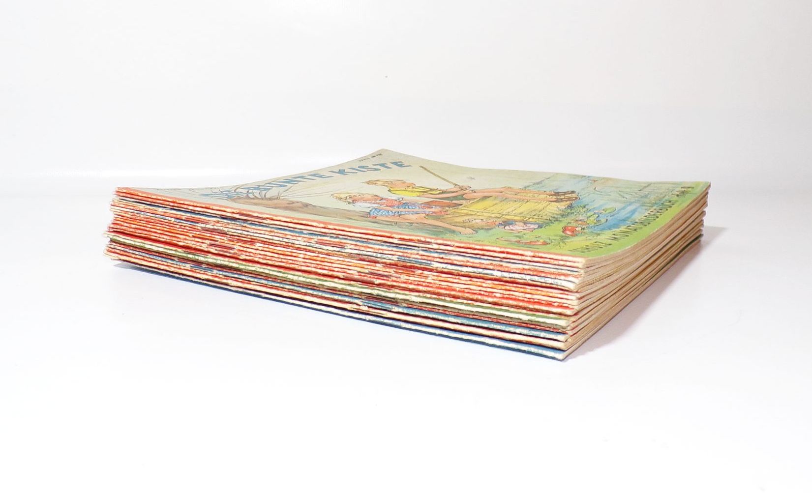 Scholz Monatsbilderbuch Konvolut Die Bunte Kiste Kinderhefte 