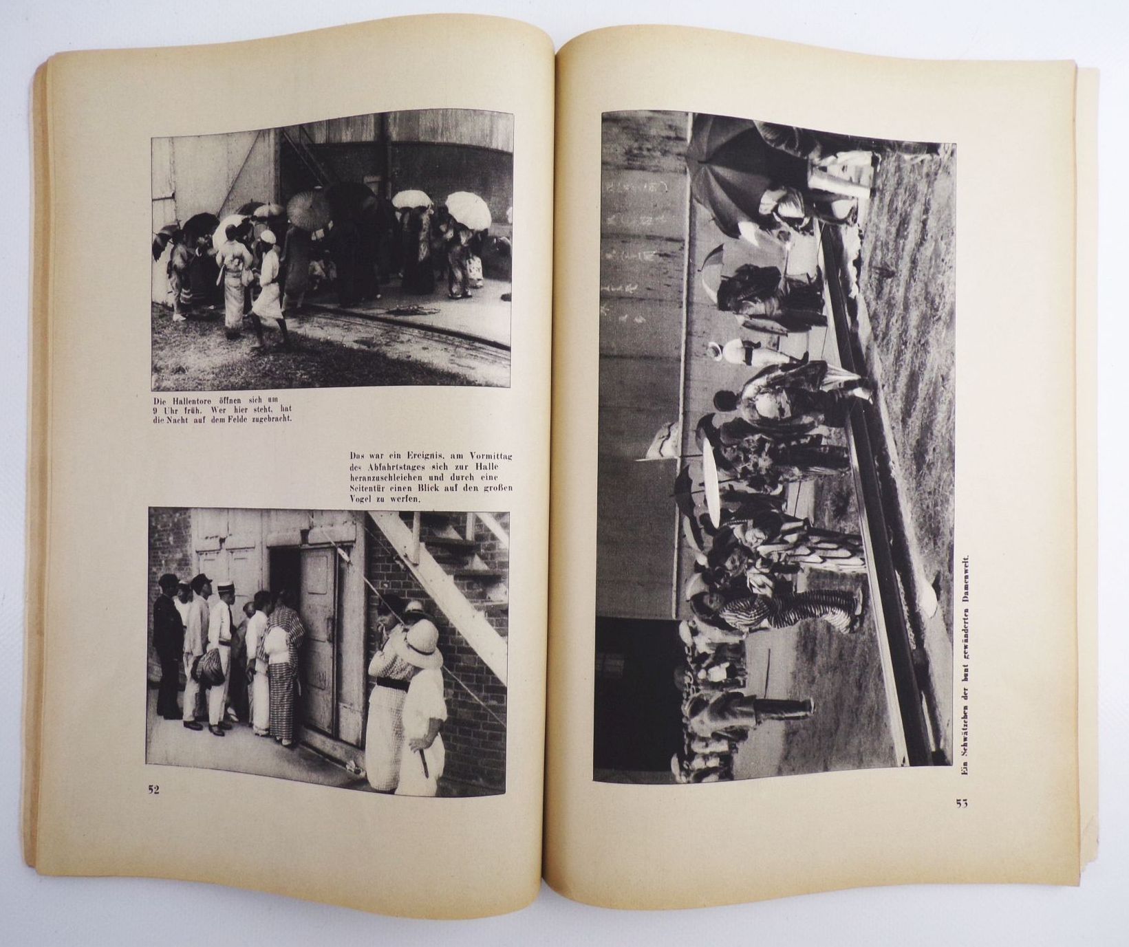 Mit Graf Zeppelin um die Welt von Max Geisenheyner Ein Bild Buch 1929