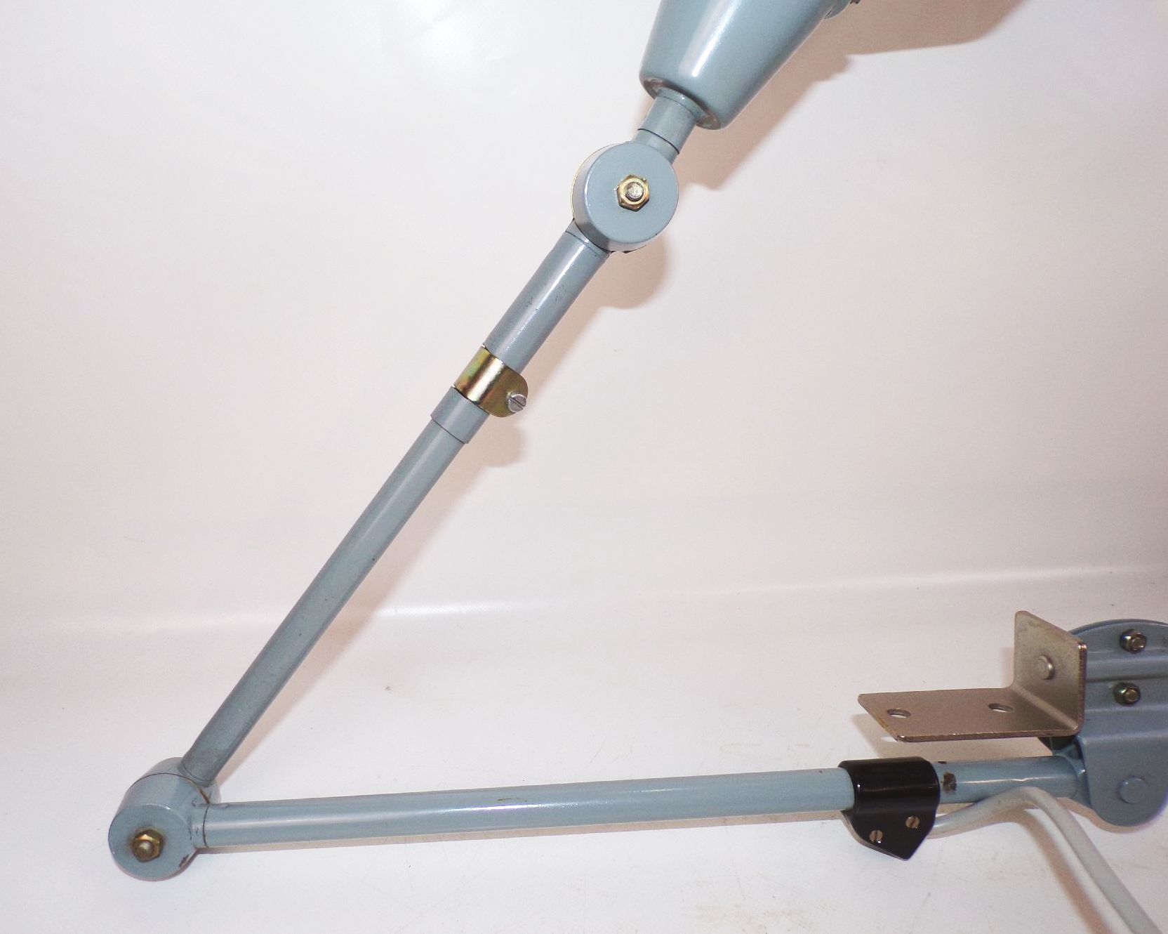 Alte Schreibtischlampe Kahla Gelenkarmlampe Midgard Werkstattlampe E27 Leuchte 