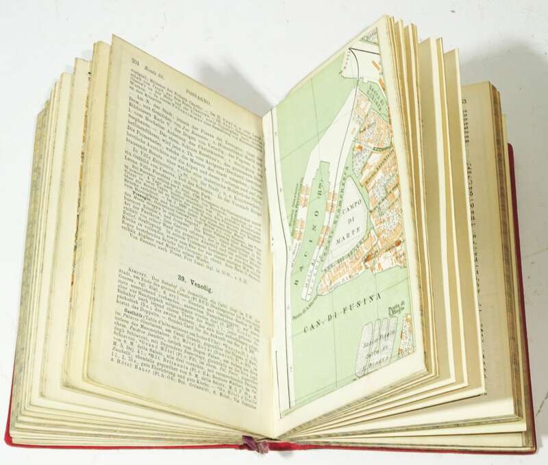 Ober Italien Handbuch für Reisende Baedeker 1886 Reiseführer