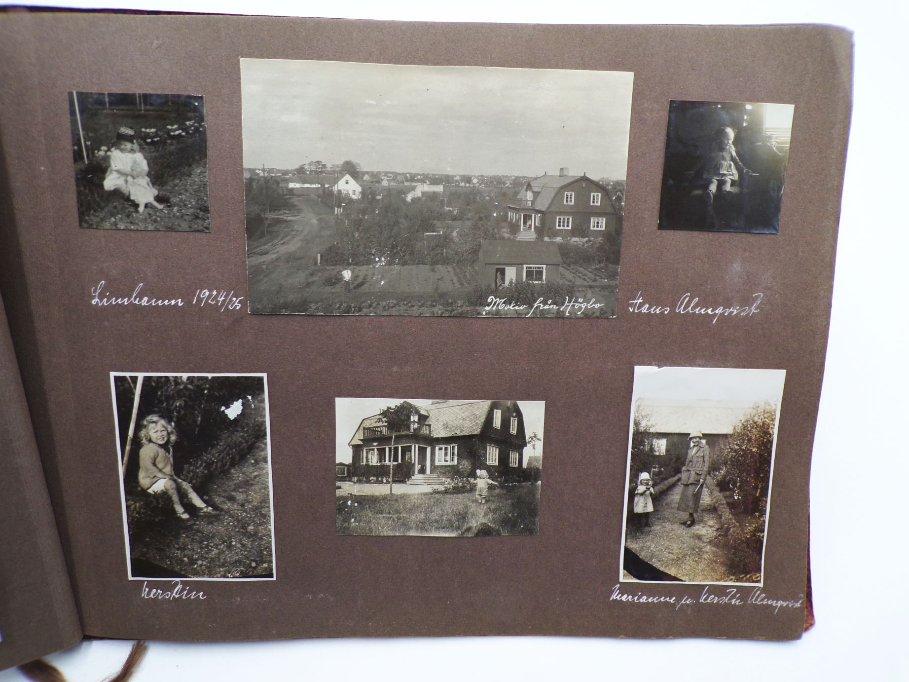 Fotoalbum Wickersdorf Riesengebirge Schellerhau Schiff Rügen 1923 bis 1929