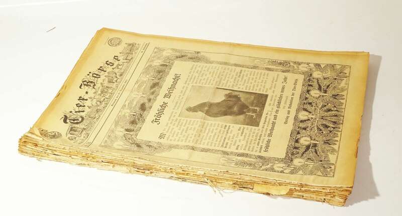 Geflügel Börse 1911 Tier Börse 1912 gebundene Zeitschrift Tierzucht 